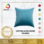 [READY STOCK] Real Cotton Filling Pillow Cushion Soft Thickness 24"x24''/61x61cm Bantal Sofa 5* Hote