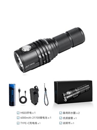 IMALENT MS03 Rechargeable Compact Portable 13000Lumens Super Bright Flashlight XHP70.2 LED 324m Beam