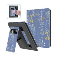 Case for 6" Kindle 11th Generation 2022 Release, Premium PU Leather Cover with Auto Sleep/Wake, Hand