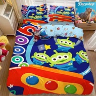（需要預訂）Toy Story三眼仔造型床單被套四件套（一）