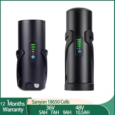 San-yo 3500mAh Bottle EBike Battery 36V 7Ah 10.5Ah Electric Bicycle 48V 7AH 18650 Li-ion Battery for