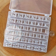 MESIN [36pcs] Singer 974 Spool + Spool Box Singer 974 Sewing Machine Spool/ + Spool Box