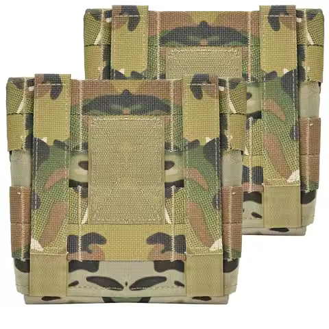 6x6 Ultralight Side Plate Pouch Side Armor Carrier Pouch EVA Sundry MAG Bag Maritime Skeletal Cummer