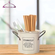 deevoka Utensil Holder Cutlery Holder Cutlery Caddy Chopsticks Holder for Table