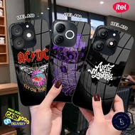 Softcase Glass For ITEL A50, A70 & A80 - Case Handphone ITEL A50, A70 & A80 [T74].