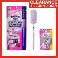 (WITH REFILL OPTION) EW 95cm Kao Magiclean Handy Duster Extendable Feather Duster Refill 3pcs Magicl