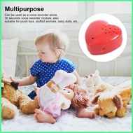 Recordable Voice Module Heart Shaped Mini Voice Recorder Voice Box For Speaking Mini Recorder Programmable Sound playsg