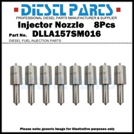 8Pcs Diesel Fuel Injector Nozzle Tips 105019-0330 9432611140 DLLA157SM016 for Mitsubishi Fuso 8M20 6