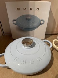 🟠全場最平🟠入伙最佳禮物🟠SMEG🟠24CM 26CM 琺瑯鍋🟠工業風 北歐風 原木風 聖誕新年入伙禮物 孖人牌 百佳 惠康印花 復古傢具 復古廚具