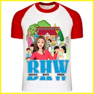 ▦ ♧ ▥ Barangay Health Worker BHW Tshirt - Sublimated Print