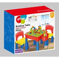 Multi-Function Children Table Building Blocks Learning Playing Study Drawing Lego Duplo Table &amp; Kids Desk