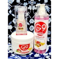 G9 HAIR TREATMENT @ G9 HAIR SHAMPOO @ NR HAIR SERUM