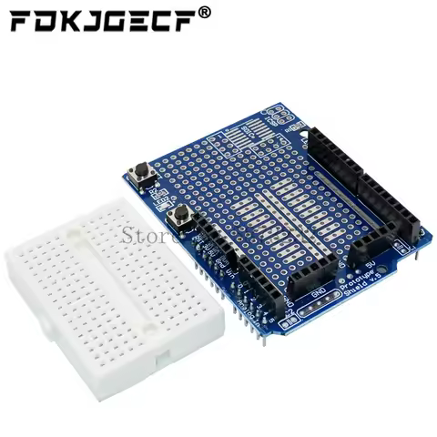 UNO Proto Shield prototype expansion board with SYB-170 mini bread board based For ARDUINO UNO Proto