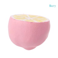 Mary 11CM Simulation Half a lemon  Squishy Fruit Toy Slow Rising Squeeze for Do
