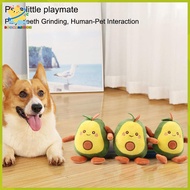 [Boomfashion] Cute Cartoon Avocado Dog Squeaky Toys Creative Durable Fashion Avocado Dog Chewing Toy