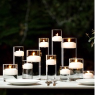 LIBRA tealight candle holder glass birthday wedding nordic deco gift set ideas decoration housewarmi