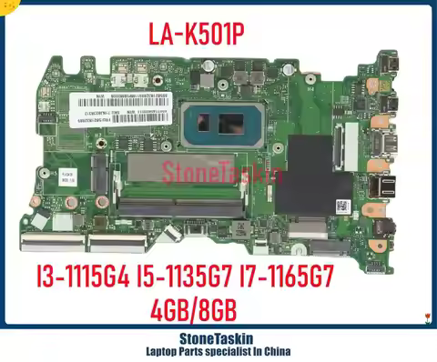 StoneTaskin LA-K501P For Lenovo ThinkBook 15 G2 ITL 14-ITL 14S Motherboard I3-1115G4 I5-1135G7 I7-11