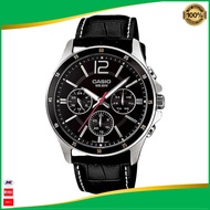 Jam Tangan Pria Casio MTP-1374L-1AVDF Leather Band Berkualitas