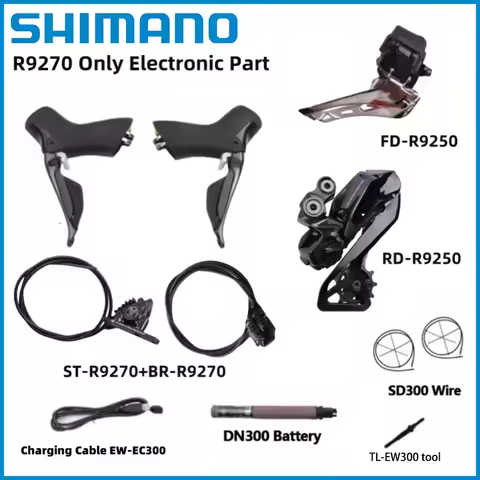 SHIMANO Dura ace Di2 R9270 Groupset 2x12S Only Electronic Part R9270 ST/BR R9250 Front/Rear Deraille