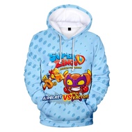 Popular Super Zings Hoodies Hoodie Cute Streetwear Anime Superzings Pullovers