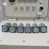 BTYB> 1Pcs Male Female Cable Joint Connector 2/3/4/5/7/10/14/16 Pin YP21 21mm Aviation Plug Aviation