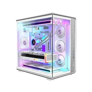 Invasion ARES-G Premium ATX Frame Superior Vision -BlackWhite (With 8ARGB Fans) AEROVIS Fans