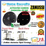 Activated Carbon Filter For Zanussi Cooker Hood ZANUSSI ZHC978X ZHC979X Chimney Hood Charcoal Filter