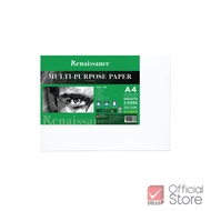 Renaissance กระดาษ กระดาษวาดเขียน A4 200G 50 แผ่น จำนวน 1 ห่อ
