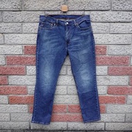 levis 511 二手牛仔褲-正品 彈性 窄管 -(levis 04511-3917)-W36 L30