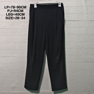 CELANA PINGGANG KARET HW WANITA IMPORT BRANDED UNIQLO