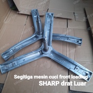 segitiga mesin cuci front loading sharp es-fl862 /es-fl1062b drat luar - tipe es-fl862