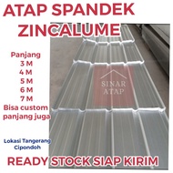 Atap Spandek 0.40 mm Lebar Efektif 1 Meter