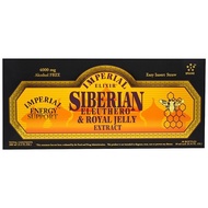 Imperial Elixir, Siberian Eleuthero &amp; Royal Jelly Extract, Alcohol Free, 4000 mg, 10 Bottles, 0.34 fl oz (10 ml) Each