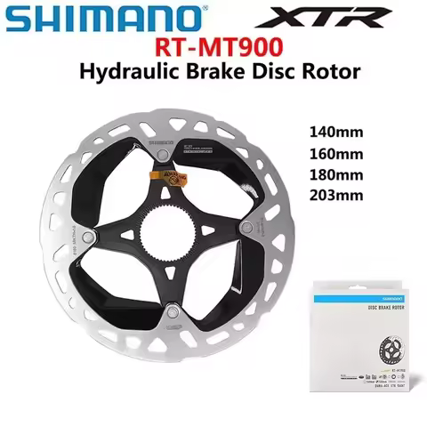Shimano XTR MT900 Hydraulic Brake Disc Rotor Center Lock 140/160/180/203mm Bicycle Brake Disc Rotor