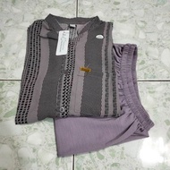 Oneset Crinkle Combinasi Wanita Terbaru Modern Setelan Wanita Terlaris Tahun 2024