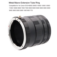 Metal Macro Extension Tube Ring for Canon EOS 4000D 2000D 1500D 1300D 1200D 1100D 1000D 800D 750D 700D