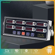 LAYAR 3 Stage Reminder 8 Channel Digital Timer CAL-8B Sharing Timing Digital Kitchen Tool Stainless 