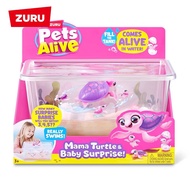 Zuru Pets Alive Mama Turtle &Baby Surprise Figure Toys
