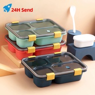 1300ml850ml Healthy Plastic Lunch Snap Leak-Proof Microwave Dinnerware Bento s Kid Food Storage Container Lunch