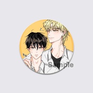 32/44/58mm BL Anime Low Tide in Twilight Badge Cartoon Brooches on Backpack Clothes Handmade Round E