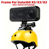 Horizontal Frame For insta360 X5/ X3/ X2 Panoramic Camera Protective Cage One X2 / X3 Camera Housing