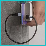 KOKO 25cm Short 66W USB Type C to Type C Cable 90 Degree Elbow USB To Type C Cable Fast Charging Cor