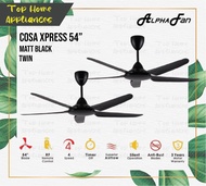 CEILING FAN ALPHA COSA XPRESS TWIN PACK (54 inch) WITH REMOTE CONTROL