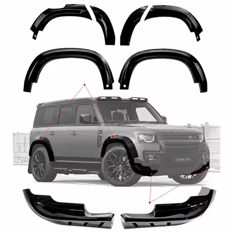 Urban Style Widen Wheel Arch Kit for 2020+ LR Defender 90/110 L663 Widetrack Automotive Accessories