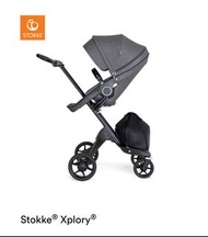近乎全新 最後減價！$2500 先到先得 Stokke Xplory  BB 車 New born 勞斯萊斯！ 高級嬰兒車 高景觀 手推車