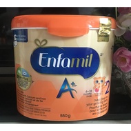 Canada Imported Meizanchen 2 Section 2 Section Baby Milk Powder Enfamil A+Contain DHA Canned 550g