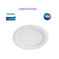[CLEARANCE](hole : 125mm) PHILIPS 59522 MARCASITE 12W 5" LED SLIM DOWNLIGHT (DAYLIGHT)