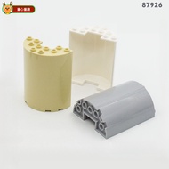 Compatible with Lego 87926 3x6x6 Semicircle with 1x2 Notches High-Quality Parts MOC Toys DIY Assembl