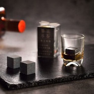 墨玉冰磚+小酒杯組 | 威士忌醒酒神器 (PVC收納盒 | 可循環使用)