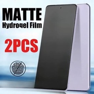 2Pcs Matte Soft Hydrogel Film For iQOO Z10 Z10R Z10x Z11 Z11i Z11x Lite Turbo Pro Plus 44W HD Anti S